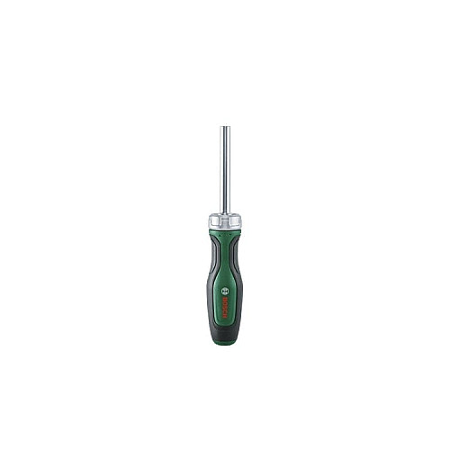Викрутка Bosch з тріскачкою, 18 біт, 225мм, сталь CrV