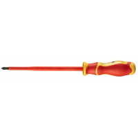 Отвертка Neo Tools крестовая, диэлектрическая, PH2х175мм, сталь S2
