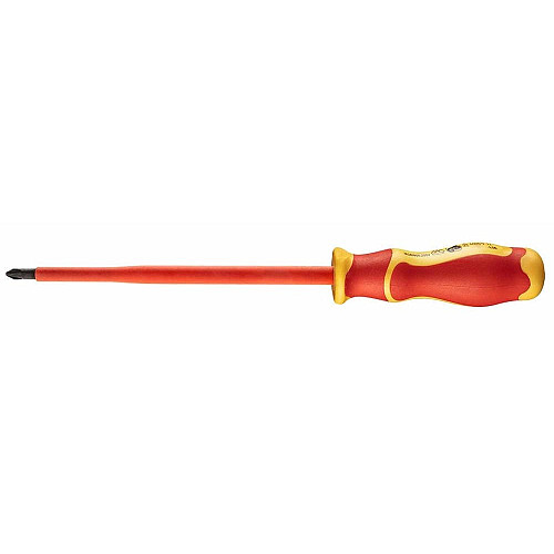 Викрутка Neo Tools хрестова, діелектрична, PH2х175мм, сталь S2