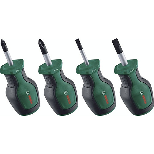 Викрутки Bosch SL, PH, сталь CrV набір 4шт