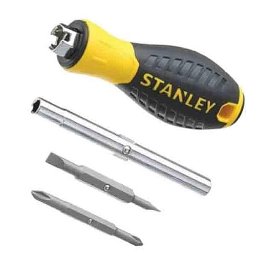 Отвертка Stanley 6 Way битодержатель 1/4