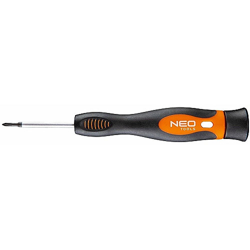 Отвертка Neo Tools крестовая, прецизионная, PH00x50мм, сталь S2