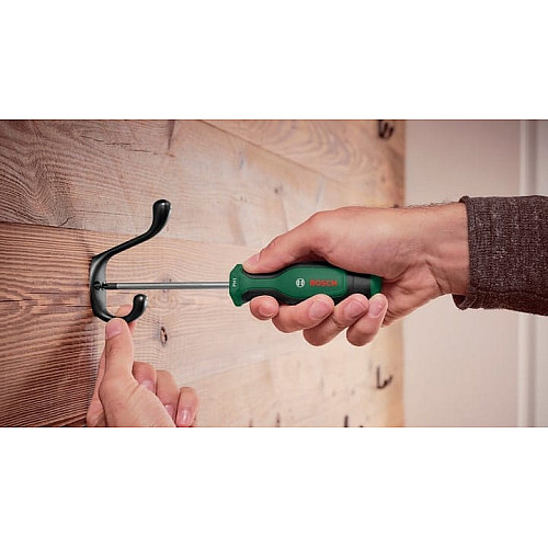 Отвертка Bosch SL 4, 6.5мм, PH1х100мм, PH2х125мм, PZ1х100мм, PZ2х125мм, Т20х100, Т25х100 набор 8шт