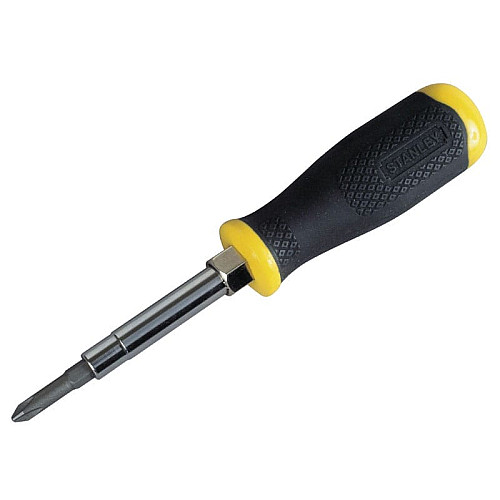 Отвертка Stanley 6 Way битодержатель 1/4