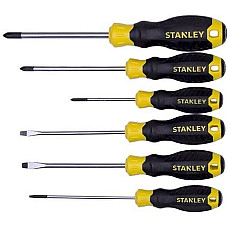 Викрутки Stanley SL,PH, набір 6шт