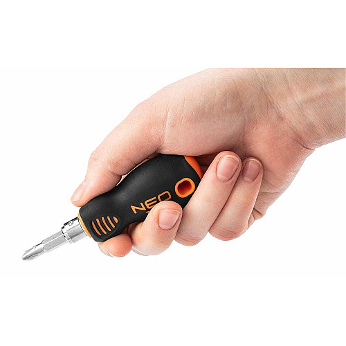 Викрутка Neo Tools двостороння біта, SL6,PH2, сталь CrMo