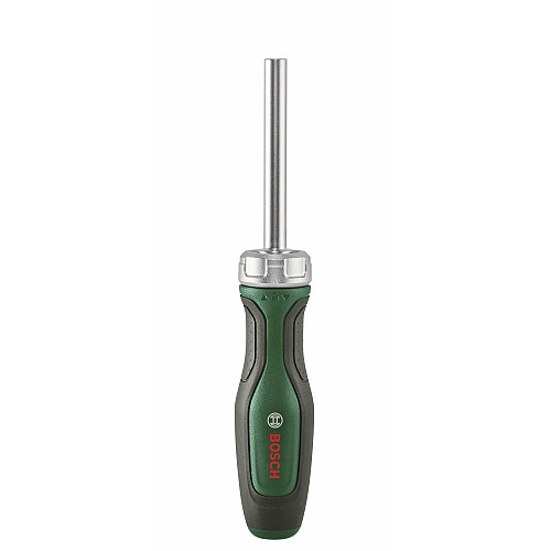 Отвертка Bosch с трещоткой, 205мм, сталь CrV