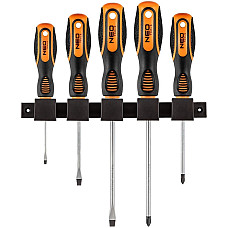 Викрутки Neo Tools SL,PH, сталь CrV, набір 5шт