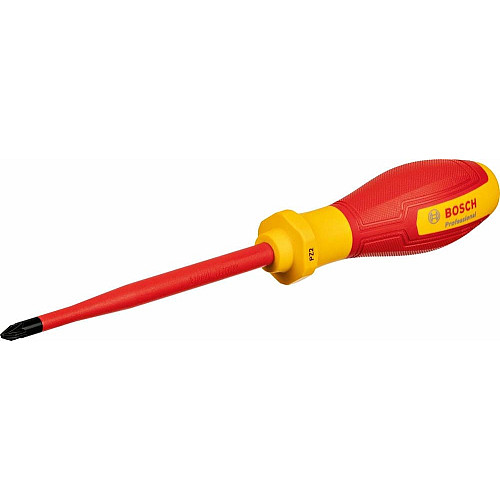 Отвертка Bosch Professional, PZ2x125мм, VDE