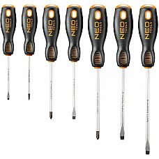 Викрутки Neo Tools SL,PH, сталь S2, набір 7шт