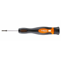 Отвертка Neo Tools плоская, прецизионная, SL2x50мм, сталь S2