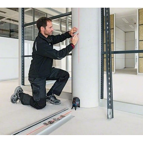 Нивелир лазерный Bosch Professional GCL 2-15 до 15м ±0.3мм/м красный луч + RM1+BM3 clip+кейс 0.5кг