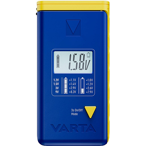 Цифровой тестер Varta LCD цифровой тестер батареек