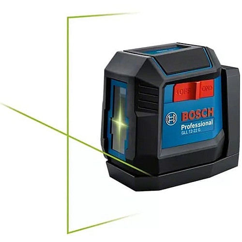 Нивелир лазерный Bosch Professional GLL 12-22 G до 12м 0.3мм/м зеленый луч чехол 0.35кг