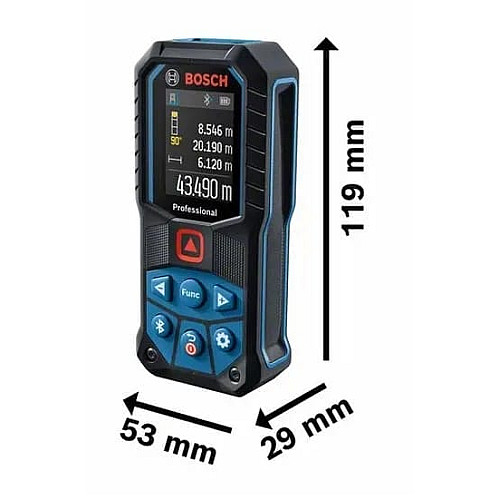 Дальномер лазерный Bosch Professional GLM 50-27 C, 0.05-50м, ±1.5мм, IP65, 0.2кг
