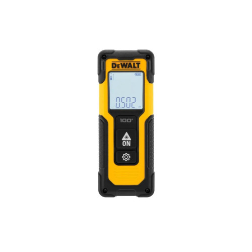 Далекомір лазерний DeWalt Li-lon 2хААА 30м +/- 3мм IP54 0.1кг