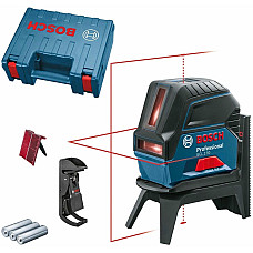 Нівелір лазерний Bosch Professional GCL2-50 до 20м ±0.3мм/м червоний промінь +RM1+BM3 чохол мішеннь кейс IP54 0.6кг