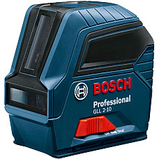 Нівелір лазерний Bosch Professional GLL 2-10 до 10м ±0.3мм/м червоний промінь IP 54
