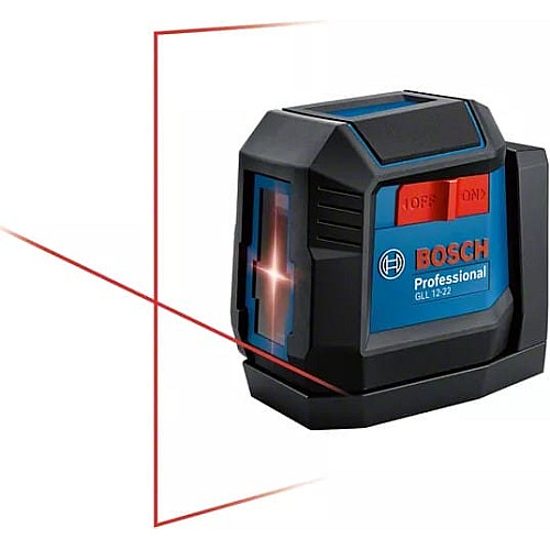 Нивелир лазерный Bosch Professional GLL 12-22 до 12м 0.3мм/м красный луч чехол 0.35кг