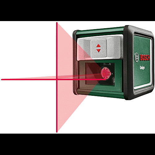 Нивелир лазерный Bosch Quigoдо до 12м ±0.6мм/м красный луч1.1кг