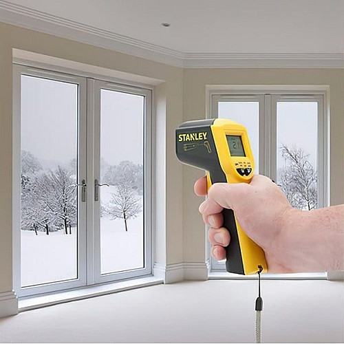 Пирометр бесконтактный Stanley -38...+520°С 0.28кг