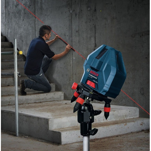 Нiвелiр лазерний Bosch Professional GLL 3-15X до 15м ±0.2мм/м зелений промінь 1 точка прямовису