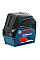 Нивелир лазерный Bosch Professional GCL 2-15 до 15м ±0.3мм/м красный луч + RM1+BM3 clip+кейс 0.5кг