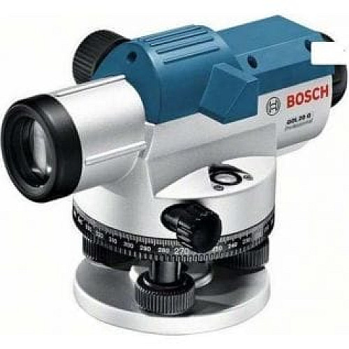 Нивелир оптический Bosch Professional GOL 26 D до 100м ±1.6мм/30м зум х26+BT160+GR5001.5кг