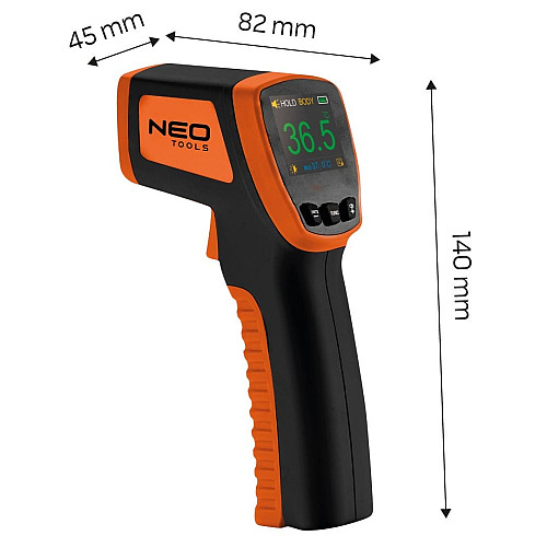 Пірометр безконтактний Neo Tools 32-42.9°С 0.1кг