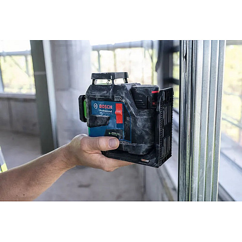 Нівелір лазерний Bosch GLL 12V-100-33 CG 12В/4АА до 30м ±0.3мм/м зелений промінь чохол 1.76кг