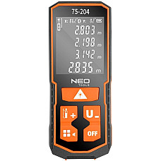 Далекомір лазерний Neo Tools, 0.05–60м, ±2мм, 0.096кг