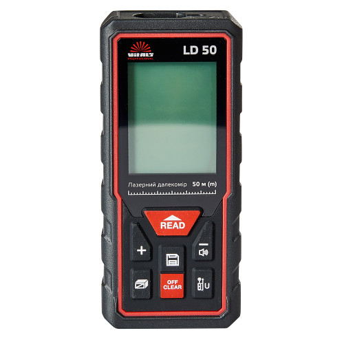 Далекомір лазерний Vitals Professional LD 50 , 0.05–50м, ±3мм, 0.17кг