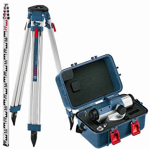 Нивелир оптический Bosch Professional GOL 26 D до 100м ±1.6мм/30м зум х26+BT160+GR5001.5кг
