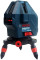 Нiвелiр лазерний Bosch Professional GLL 3-15X до 15м ±0.2мм/м зелений промінь 1 точка прямовису