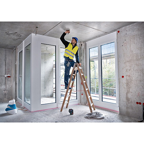Нівелір лазерний Bosch Professional GCL 2-50 G до 15м ±0.3мм/м зелений промінь з штативом BT 150 тримачем RM 10 чохлом мішенню 0.58кг