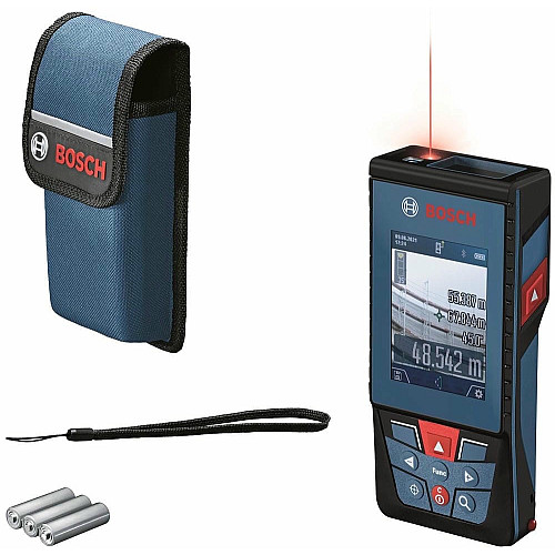 Дальномер лазерный Bosch Professional GLM 100-25 C, 0.08–100м, ±1.5мм, 360°, Bluetooth, чехол, 0.23кг