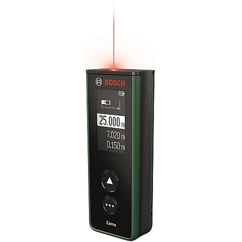 Далекомір лазерний Bosch Zamo, 0.15-20м, ±3мм, 0.85кг
