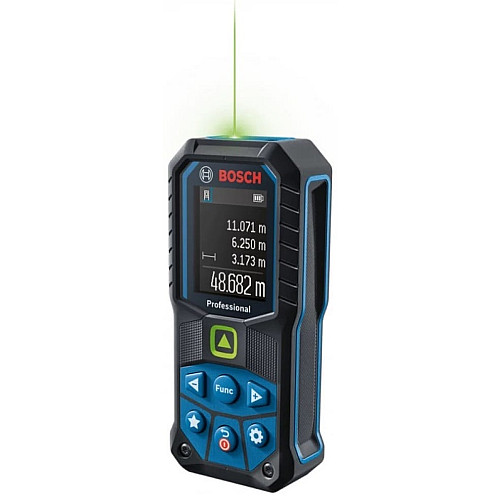 Дальномер лазерный Bosch Professional GLM 50-25 G, 0.05–50м, ±1.5мм/м, с чехлом, 0.2кг