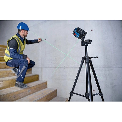 Нивелир лазерный Bosch Professional GLL 12-22 G до 12м 0.3мм/м зеленый луч чехол 0.35кг
