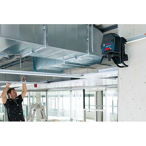 Нивелир лазерный Bosch Professional GCL2-50 до 20м ±0.3мм/м красный луч +RM1+BM3 чехол мишень кейс IP54 0.6кг