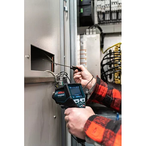 Термодетектор аккумуляторный Bosch Professional GIS 1000 C, 12В, акб 1х2Ач, -40°C…+1000°C, ±1.0°C, IP54, 0.1–5м, 0.54кг, кейс