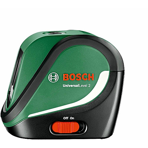 Нивелир лазерный Bosch UniversalLevel2 до 10м ±0.5мм/м красный луч 0.46кг