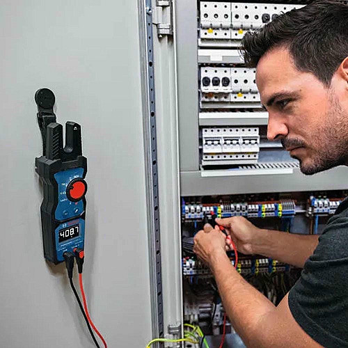 Вилковий вимірювач Bosch Professional GFM 1000-15 0-1000В 2AAх1.5В