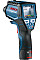 Термодетектор аккумуляторный Bosch Professional GIS 1000 C, 12В, акб 1х2Ач, -40°C…+1000°C, ±1.0°C, IP54, 0.1–5м, 0.54кг, кейс