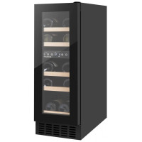 Холодильник Philco для вина, 85х29.5х57, холод.отд.-47л, зон - 2, бут-17, диспл, подсветка, черный