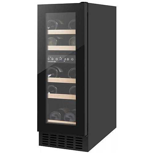 Холодильник Philco для вина, 85х29.5х57, холод.отд.-47л, зон - 2, бут-17, диспл, подсветка, черный