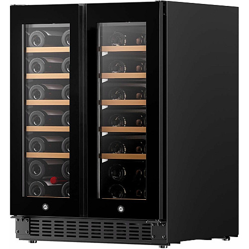 Холодильник Philco для вина, 87x60x57, холод.отд.-116л, зон - 2, бут-40, диспл, подсветка, черный