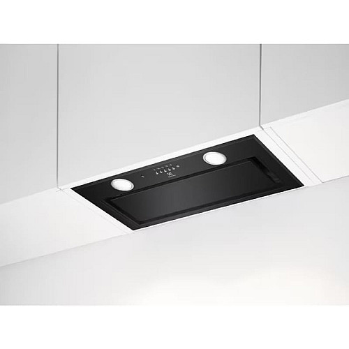 Вытяжка Electrolux встроенная, 54см, 700м.куб/час, Hob2Hood, черный