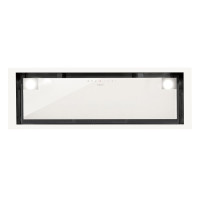 Вытяжка Cata встроенная, 80см, 1200м.куб/час, Gc Dual 75 wh, белая