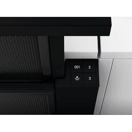 Витяжка Electrolux телескопічна, 59см, 410м.куб/год., чорний